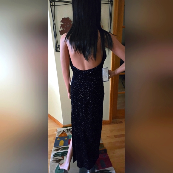 'Starry Night' Zum Zum Evening Gown size 13 - Picture 3 of 16